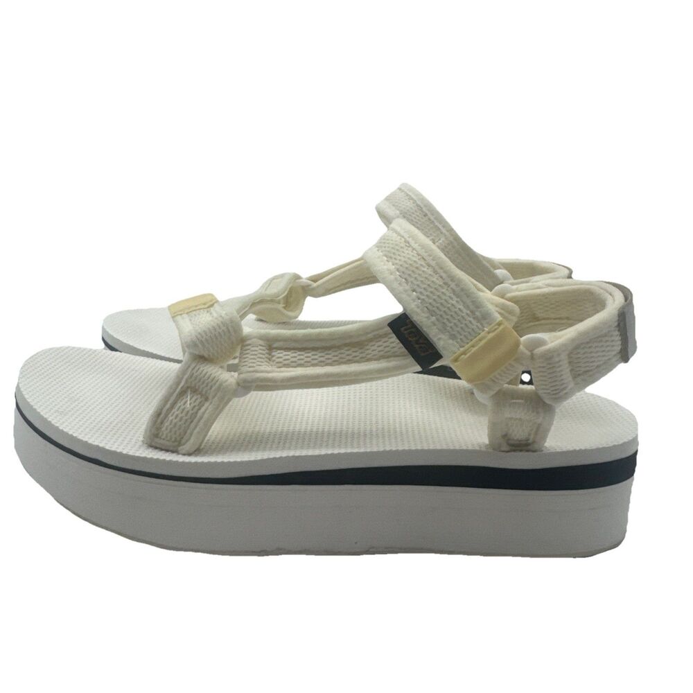 Teva Flatform Universal Platform Bone Sandals Wom… - image 1